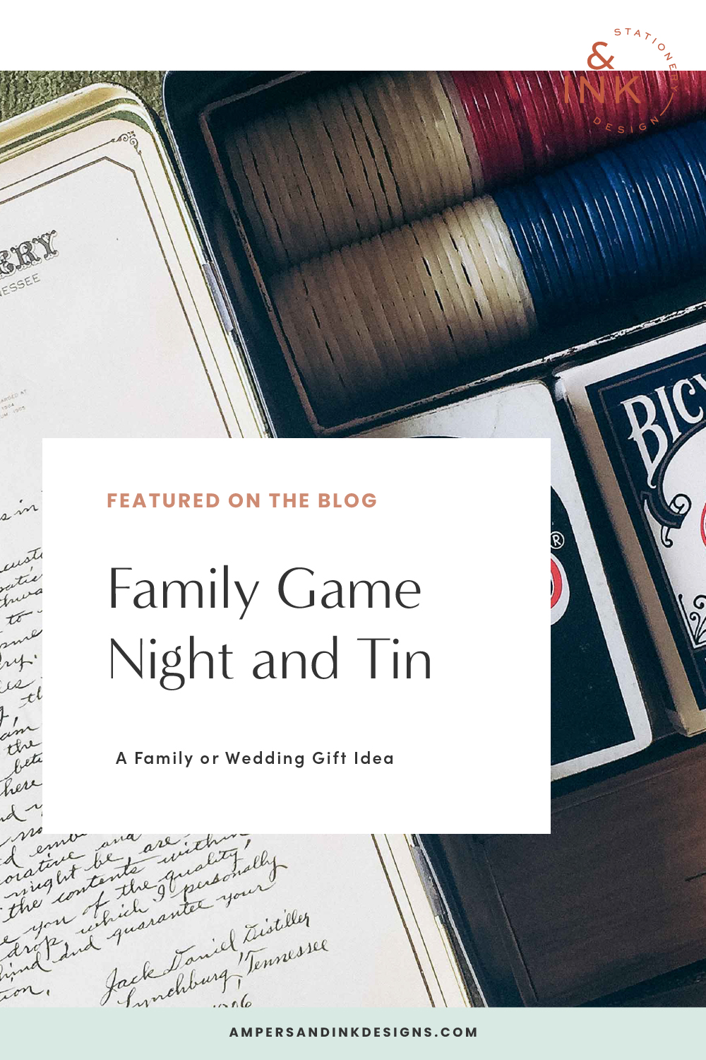 Family Game Night and Tin