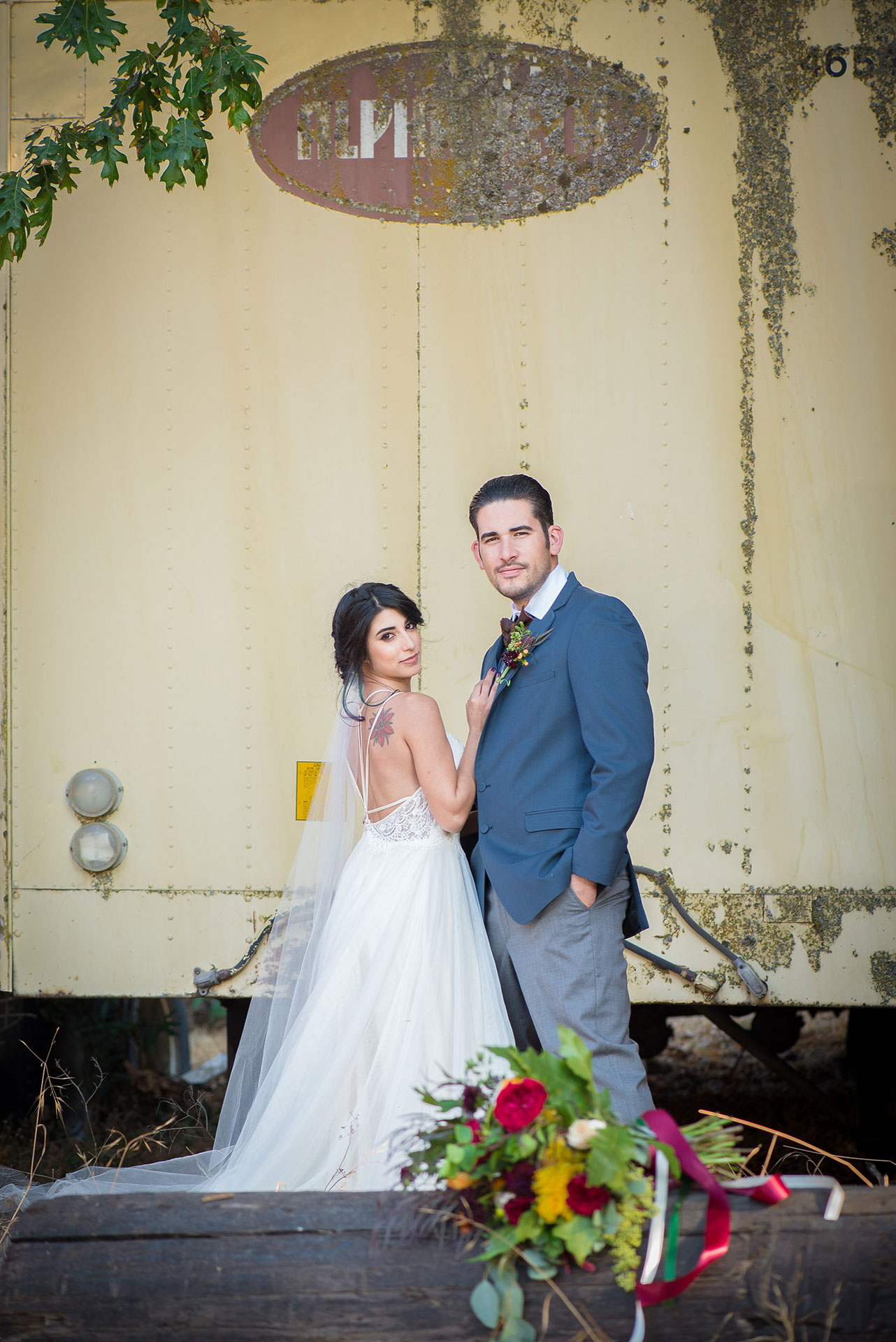 Anthropologie boho bridal attire