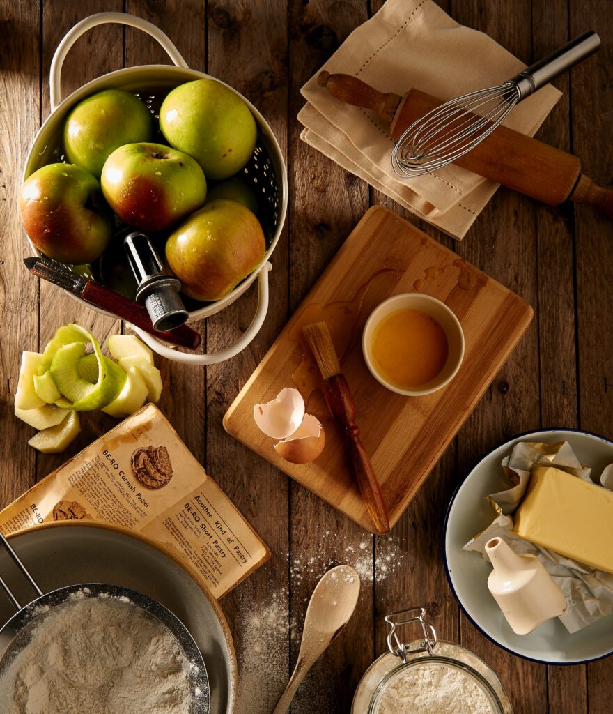 Making Homemade Apple Pie