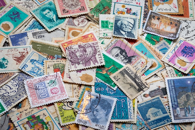 Personalize Your Wedding Invitations with Vintage Stamps