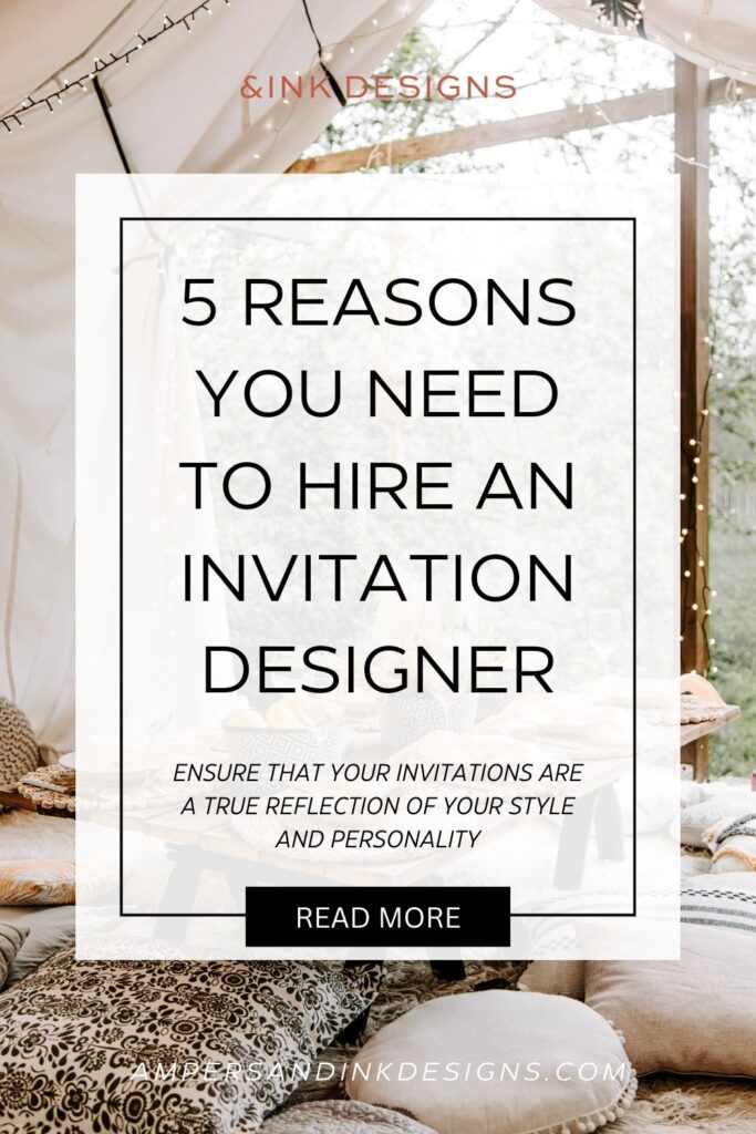 hire a wedding invitation designer