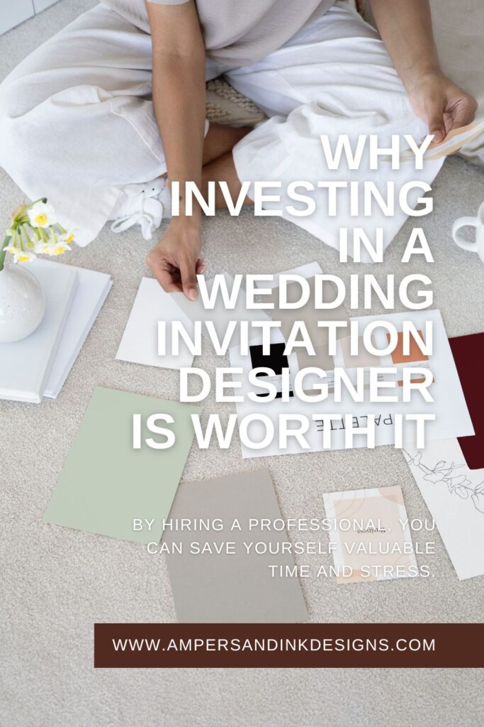 invest in a wedding invitation designer