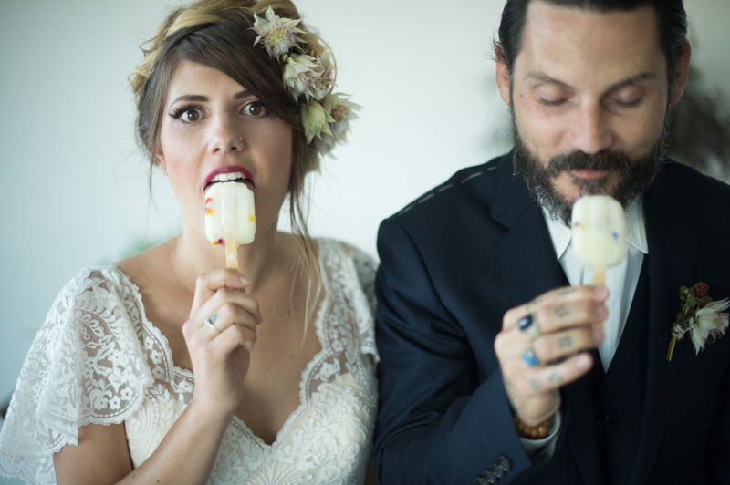 Bohemian-inspired Floral Popsicles 